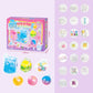 🎨 Kit DIY Squishy Antistress per Bambini – Crea le Tue Palline Morbide | Zampe di Gatto & Forme Divertenti | Gioco Sensoriale Creativo | Età 6+ 🐾✨