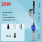 🐟💧 Cambia Acqua Elettrico per Acquario con Filtro Multistrato & Aspiratore – Alta Potenza 16W/20W, ABS Resistente, Facile da Usare – Pulizia Rapida & Efficiente ✨🐠