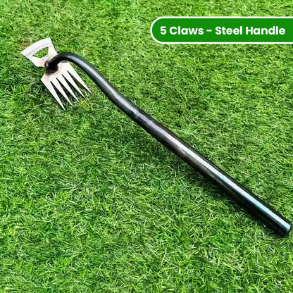 🌿🔧 Estirpatore Manuale di Erbacce per Prato e Giardino – Artigli in Acciaio Inox, Manico Ergonomico, 5 Stili – Estirpa le Radici Senza Sforzo 🌱✨