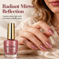 💅 Smalto Metallizzato Rose Gold 10 ml | Effetto specchio ad alta brillantezza, asciugatura rapida all’aria e finish resistente