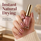 💅 Smalto Metallizzato Rose Gold 10 ml | Effetto specchio ad alta brillantezza, asciugatura rapida all’aria e finish resistente