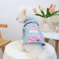 👑🐶 Giacchetta Denim da Principessa per Cani – Tessuto Morbido, Ricami Eleganti, Vestibilità Facile – 8 Varianti Blu, Taglie XS-XL 💜✨