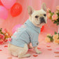 👑🐶 Giacchetta Denim da Principessa per Cani – Tessuto Morbido, Ricami Eleganti, Vestibilità Facile – 8 Varianti Blu, Taglie XS-XL 💜✨