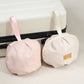 🎒👙 Pochette Portabiancheria Intima da Viaggio – Forma Sferica | Scomparti Separati | Poliestere Resistente | Cerniera Scorrevole | Manico Pratico | Ideale per Valigie & Weekend | 2 Misure, Rosa & Bianco❤️👙