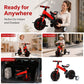 🚴 Triciclo 3 in 1 per Bambini | Ultraleggero e Pieghevole da 2,8 kg 🪶 | Passeggino, Triciclo e Bici Senza Pedali in Uno 🔄 | Ruote EVA Ammortizzate e Telaio in Acciaio 💪 | Con Maniglione Telescopico, da 2 a 6 Anni 👶