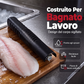 🐟 Squamatrice Elettrica Ricaricabile USB-C per Pesce – 125W, ABS + Acciaio Inox, 248x42mm, 193g, Impermeabile, Senza Filo – Pulizia Rapida & Precisa 🔪🔋