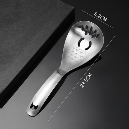 🥄 Utensile da Cucina 5-in-1 in Acciaio Inox 304 - Separa Uova | Grattugia Aglio & Zenzero | Schiaccia | Filtra | Apribottiglie | Impugnatura Ergonomica | 23 × 8 cm ✨