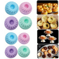 Pirottini in Silicone a Forma di Ciambella 🍩 | Antiaderenti e Flessibili ✨ | Ideali per Muffin, Cupcake e Gelatine 🍰 | Resistenti a Caldo e Freddo 🔥