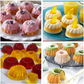 Pirottini in Silicone a Forma di Ciambella 🍩 | Antiaderenti e Flessibili ✨ | Ideali per Muffin, Cupcake e Gelatine 🍰 | Resistenti a Caldo e Freddo 🔥