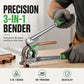 Curvatubi Manuale 3 in 1 🔧 | Piegatura Precisa fino a 180° 📐 | Compatibile con 1/4", 3/8" e 1/2" 📏 | Strumento Professionale per Idraulica 🛠️