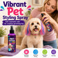 🐾🎈 Spray Colorante Temporaneo per Pelo di Animali – Nebbia Fine, Asciugatura Istantanea, Inodore & Non Irritante, 100ml – Toelettatura Creativa Sicura per Cani & Gatti ✨🎨