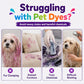 🐾🎈 Spray Colorante Temporaneo per Pelo di Animali – Nebbia Fine, Asciugatura Istantanea, Inodore & Non Irritante, 100ml – Toelettatura Creativa Sicura per Cani & Gatti ✨🎨