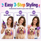 🐾🎈 Spray Colorante Temporaneo per Pelo di Animali – Nebbia Fine, Asciugatura Istantanea, Inodore & Non Irritante, 100ml – Toelettatura Creativa Sicura per Cani & Gatti ✨🎨
