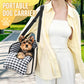 🚗🐶 Seggiolino Auto Rialzato per Cani – Imbottitura Morbida | Cintura di Sicurezza Integrata | Fissaggio ai Braccioli | Tessuto Oxford Resistente | Maniglie per Trasporto | Ideale per Viaggi & Gite | 41,9x21,8x21,8cm 🛡️✨
