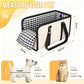 🚗🐶 Seggiolino Auto Rialzato per Cani – Imbottitura Morbida | Cintura di Sicurezza Integrata | Fissaggio ai Braccioli | Tessuto Oxford Resistente | Maniglie per Trasporto | Ideale per Viaggi & Gite | 41,9x21,8x21,8cm 🛡️✨