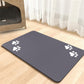 🐾Tappetino per Ciotole in Diatomea per Cani & Gatti – Antiscivolo, Assorbente, Facile da Pulire, 4 Misure (20x30-50x60cm), 17 Design – Protegge il Pavimento da Schizzi & Briciole 🍽️💧