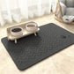 🐾Tappetino per Ciotole in Diatomea per Cani & Gatti – Antiscivolo, Assorbente, Facile da Pulire, 4 Misure (20x30-50x60cm), 17 Design – Protegge il Pavimento da Schizzi & Briciole 🍽️💧