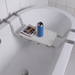 🛁🛡️ Asse da Bagno Antiscivolo in Alluminio per Vasca – Portata 135kg, Regolabile 71-82cm (6 Livelli), Senza Attrezzi, 1,5kg – Per Anziani, Donne Incinte & Famiglie ✨