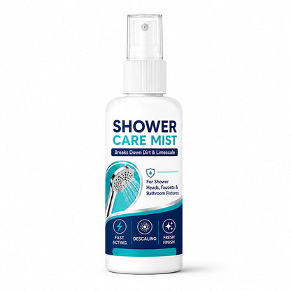 Spray Anticalare per Doccia e Rubinetti 🚿 | Rimuove Calcare e Residui Minerali 💧 | Ripristina la Lucentezza Originale ✨ | Flacone da 50ml 🧴