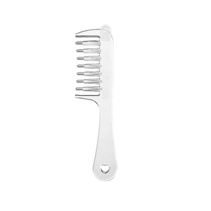 💆💧 Pettine Applicatore Liquido per Cuoio Capelluto – Serbatoio Integrato, 6 Denti con Punte Rotanti, PC + Silicone + Metallo, 45x160mm – 2 Colori ✨🌸