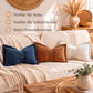🎀 Cuscino in ciniglia a forma di fiocco | Morbido cuscino decorativo per divano e letto – Soffice e accogliente ✨