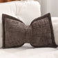 🎀 Cuscino in ciniglia a forma di fiocco | Morbido cuscino decorativo per divano e letto – Soffice e accogliente ✨