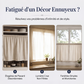 🏠Tendina Corta da Cucina in Pizzo Retrò – Motivi Fragole & Frutta | Filtra la Luce | Facile Installazione a Passante | Lavabile in Lavatrice | 5 Misure | Ideale per Cucina, Soggiorno & Bistrot 🍓🧵