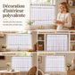 🏠Tendina Corta da Cucina in Pizzo Retrò – Motivi Fragole & Frutta | Filtra la Luce | Facile Installazione a Passante | Lavabile in Lavatrice | 5 Misure | Ideale per Cucina, Soggiorno & Bistrot 🍓🧵