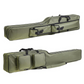 🎣 🧳 Borsa Portacanne da Pesca Grande Capacità - 3 Scomparti | Tessuto Oxford 420D | Apertura Ampia | Pieghevole | Spallacci Regolabili | 1,3/1,5 m | Verde Militare, Nero & Camouflage 🐟