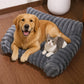 🛋️🐶Cuccia Divano per Cani & Gatti in Peluche – Bordi Rialzati per Supporto Testa/Collo, Tessuto Morbido e Caldo, 3 Misure (S/M/L), 5 Colori – Per Riposo & Comfort ☁️🐱