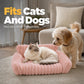 🛋️🐶Cuccia Divano per Cani & Gatti in Peluche – Bordi Rialzati per Supporto Testa/Collo, Tessuto Morbido e Caldo, 3 Misure (S/M/L), 5 Colori – Per Riposo & Comfort ☁️🐱