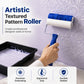 🎨Rullo Decorativo per Pareti Fai-da-Te – Applicazione Uniforme | 7 Motivi Ripetibili | Riutilizzabile | Ideale per Camere, Soggiorni & Pareti Lisce | Base 5/7" 🏠🖌️