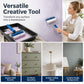 🎨Rullo Decorativo per Pareti Fai-da-Te – Applicazione Uniforme | 7 Motivi Ripetibili | Riutilizzabile | Ideale per Camere, Soggiorni & Pareti Lisce | Base 5/7" 🏠🖌️