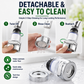 🚰 Filtro Aeratore per Rubinetto Rotante a 360° | 💧 Filtrazione a 6 Strati e 3 Modalità d'Acqua | 🍽️ Pulizia Senza Schizzi per Cucina | 🔧 Installazione Universale Senza Attrezzi
