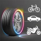 🚗💡 Luci LED per Ruote con Sensore di Vibrazione | Accensione in Movimento | Visibilità Notturna | Resistenti all’Acqua e Facili da Installare | Per Bici, Moto e Auto 🏍️