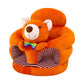 🧸 Sediolina Morbida di Supporto per Neonati – Aiuta a Stare Seduti | Imbottitura Avvolgente | Base Antiscivolo | Velluto Morbido | 40 × 40 × 40 cm 👶✨