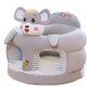 🧸 Sediolina Morbida di Supporto per Neonati – Aiuta a Stare Seduti | Imbottitura Avvolgente | Base Antiscivolo | Velluto Morbido | 40 × 40 × 40 cm 👶✨