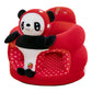 🧸 Sediolina Morbida di Supporto per Neonati – Aiuta a Stare Seduti | Imbottitura Avvolgente | Base Antiscivolo | Velluto Morbido | 40 × 40 × 40 cm 👶✨