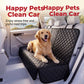 🐶 Coprisedile Auto Impermeabile per Cani | 💧 Protezione Totale da Fango e Liquidi | 🚗 Design con Cerniera Divisa | 🛡️ Aperture per Cinture di Sicurezza