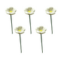 🌼 Fiori in Ceramica con Abbeveratoio per Api – Decorazione da Giardino | Supporto per Impollinatori | Facili da Installare | Blu & Bianco | Set da 5 🐝✨