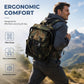 🎒 Sedia Pieghevole 2 in 1 con Zaino Portaoggetti – Seduta Portatile | Scomparto 10 L | Struttura in Acciaio Rinforzato | Tessuto Oxford 600D | Campeggio, Pesca & Outdoor 🏕️
