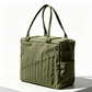 🧶Borsa Porta Filati e Ferri in Tela  | Fori Antigroviglio e Molteplici Tasche 🧵 | Perfetta per Lavoro a Maglia e Uncinetto Ovunque 👜 | Tela Resistente 🛠️