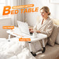 🛏️ Tavolino Pieghevole da Letto per Laptop – Lavora, Studia & Guarda Film Comodamente | Piano 70×48 cm | Porta Bicchiere | Supporto Tablet | Salvaspazio 💻✨