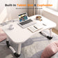 🛏️ Tavolino Pieghevole da Letto per Laptop – Lavora, Studia & Guarda Film Comodamente | Piano 70×48 cm | Porta Bicchiere | Supporto Tablet | Salvaspazio 💻✨