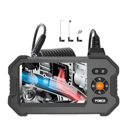 🔍Telecamera Endoscopica Portatile HD 1080p 🛠️ - Schermo 4,3" | Sonda Impermeabile IP67 | Ideale per Tubature & Motori