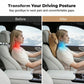 🚗Poggiatesta per Auto in Memory Foam  | Supporto Ergonomico 3D per Cervicale e Spalle 🛡️ | Comfort Assoluto per la Guida Quotidiana e i Lunghi Viaggi 🛣️ | Pelle PU Traspirante Premium ✨