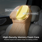 🚗Poggiatesta per Auto in Memory Foam  | Supporto Ergonomico 3D per Cervicale e Spalle 🛡️ | Comfort Assoluto per la Guida Quotidiana e i Lunghi Viaggi 🛣️ | Pelle PU Traspirante Premium ✨