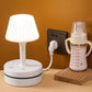 💡Lampada da Comodino Multifunzione  | Prese AC e Ricarica USB-C Integrate 🔌 | Salvaspazio Ideale per Camera e Scrivania 🛏️ | 3 Temperature di Luce 🌟