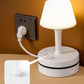 💡Lampada da Comodino Multifunzione  | Prese AC e Ricarica USB-C Integrate 🔌 | Salvaspazio Ideale per Camera e Scrivania 🛏️ | 3 Temperature di Luce 🌟