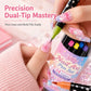 Set Penne per Nail Art a Doppia Punta 💅 | 24 Colori Vibranti 🎨 | Tratti Precisi e Riempimento Fluido ✨ | Ideale per Manicure Fai da Te 💖